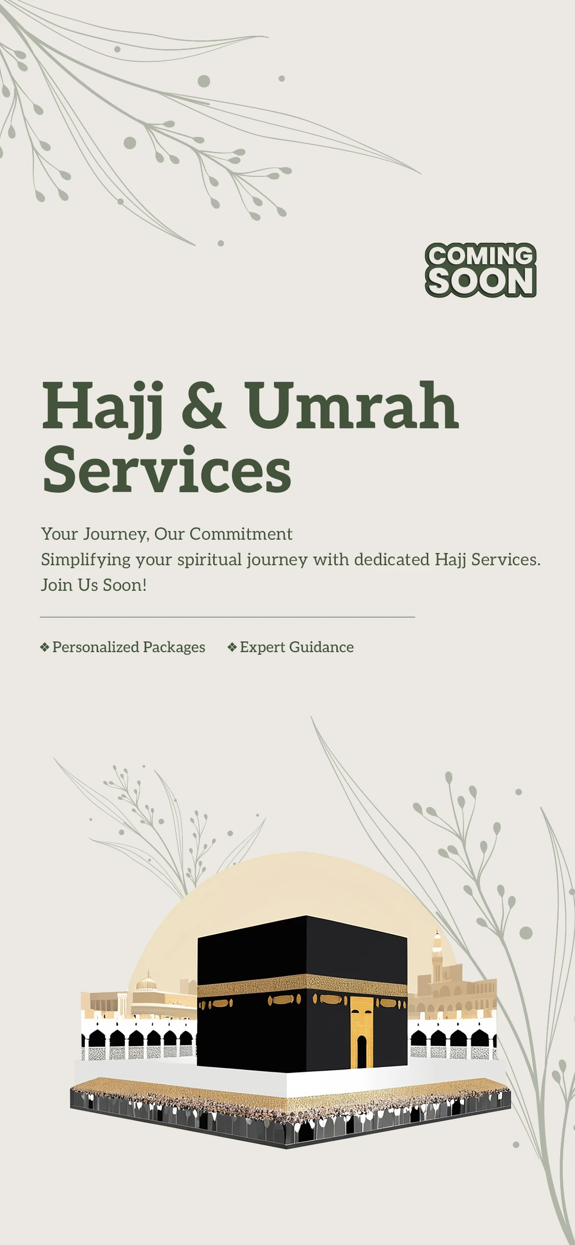 Kiswa Banner Hajj & Umrah Services 1 Phone Resolution