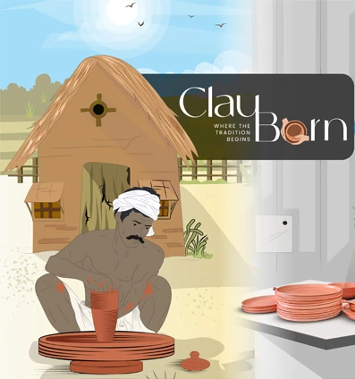 Explore Clayborn’s handcrafted clay kitchenware collection, designed to enhance your cooking experience.